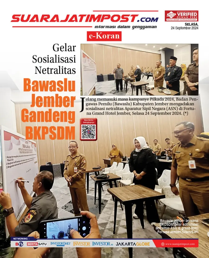 eKoran, Edisi Selasa, 24 September 2024