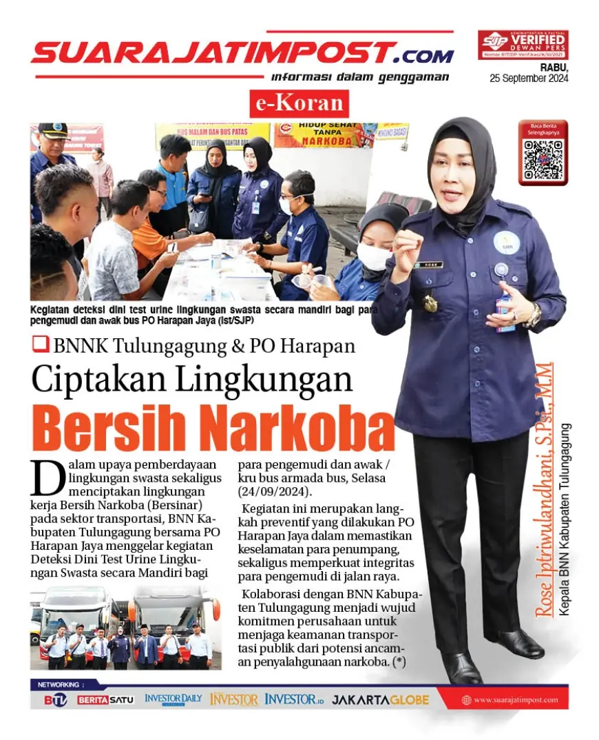 eKoran, Edisi Rabu, 25 September 2024