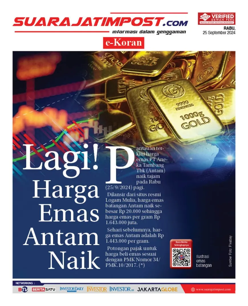 eKoran, Edisi Rabu, 25 September 2024