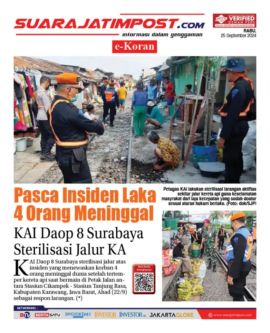 eKoran, Edisi Rabu, 25 September 2024