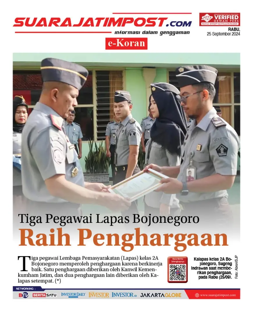 eKoran, Edisi Rabu, 25 September 2024