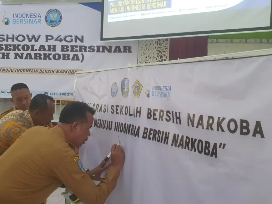 Gerakan Sekolah Bersinar: SMAN 1 Gresik Tegaskan Komitmen Perangi Narkoba