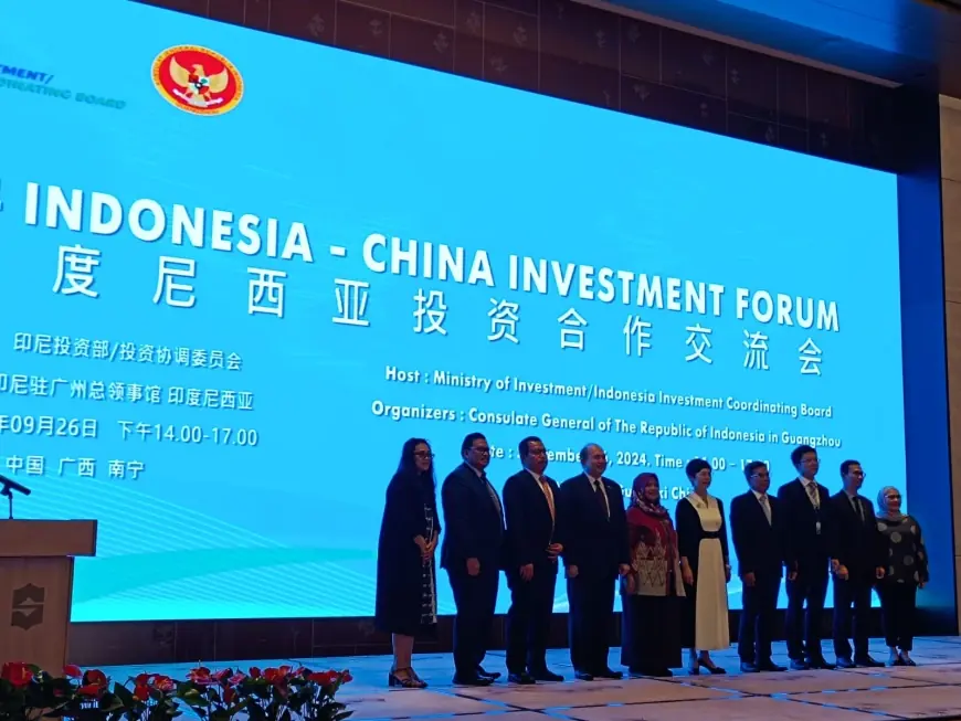 Perkuatan Investasi Indonesia Tiongkok Melalui Indonesia-China Investment Forum 2024