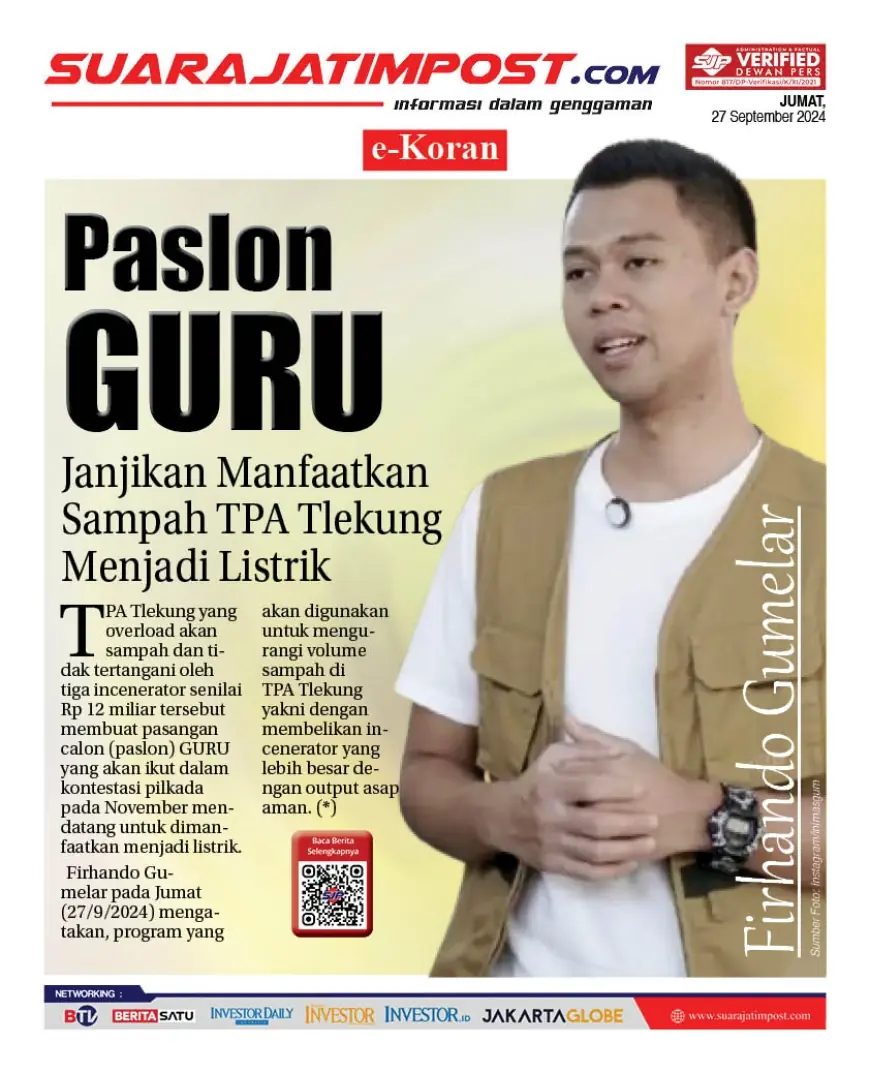 eKoran, Edisi Jumat, 27 September 2024