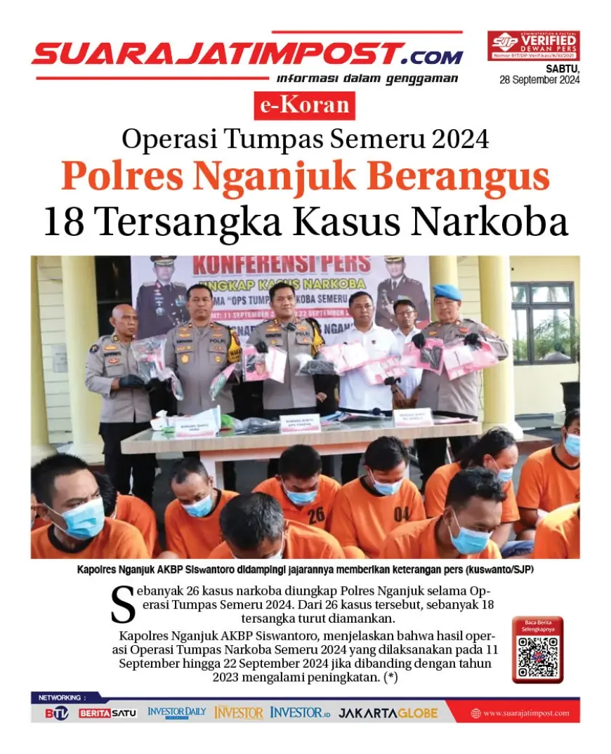 eKoran, Edisi Sabtu, 28 September 2024