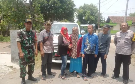 Polres Nganjuk dan DPK Gepenta Evakuasi Dua ODGJ ke RSJ Menur Surabaya
