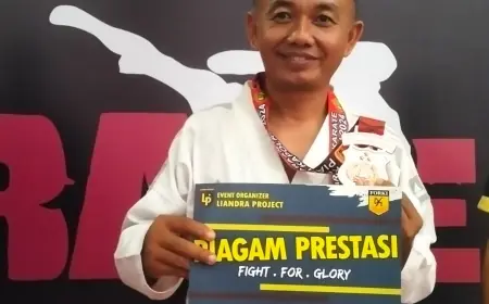AIPDA Slamet Wiyono Sabet Juara 3 Kejurnas Karate Piala Kapolri Cup 2024