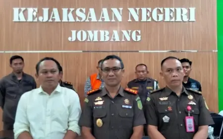 Kejari Jombang Tangkap DPO Korupsi Dana Hibah Proyek Rabat Beton