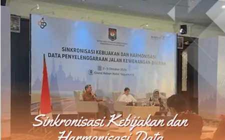 Pengharmonisasian Kebijakan dan Sinkronisasi Data untuk Penyelenggaraan Jalan di Tingkat Daerah