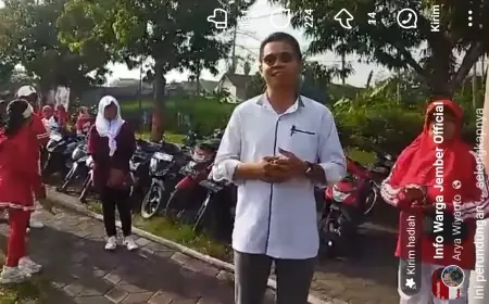 Diduga Salah Paham Perihal Izin Tempat, Senam Berbau Politik di Jember Ditolak Kades