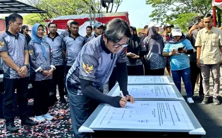 Deklarasi Pilkada Damai 2024, Bawaslu Bojonegoro: Ini Simbol Sehatnya Pesta Demokrasi