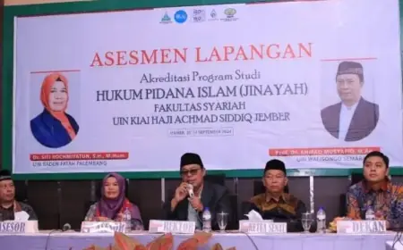 Sejarah Baru, Seluruh Prodi Fakultas Syariah UIN KHAS Jember Raih Akreditasi Unggul 