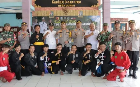 Anugerah Patriot Jawi Wetan II 2024: Sosialisasi Kamtibmas Tiga Pilar Perkuat Silaturahmi Antar Perguruan di Nganjuk