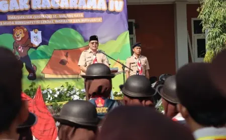 Plt. Bupati Malang Buka Lomba Pramuka Penggerak Racarama IV danTekankan Pentingnya Proses Pembelajaran