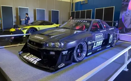 Liberty Walk Hadir di IMX 2024 dengan Peluncuran Nissan Skyline R34 Super Silhouette