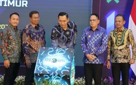 Menteri AHY Deklarasikan 46 Kabupaten/Kota Lengkap, Upaya Kurangi Potensi Konflik Pertanahan