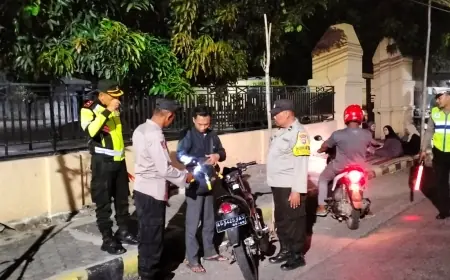 Polres Nganjuk Terjunkan Personel Cegah Kriminalitas Hingga Pelosok Desa