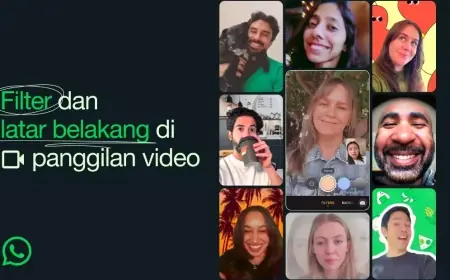 WhatsApp Luncurkan Fitur Baru untuk Panggilan Video Berupa Filter dan Latar Belakang