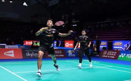 Ganda Putra Indonesia Berjuang Keras, Namun Harus Mundur dari Arctic Open