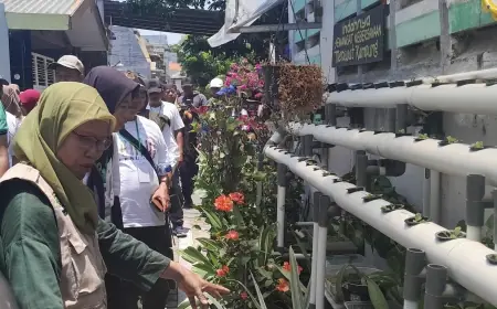 Sebanyak 60 Pegiat Lingkungan Asal Kediri Kunjungi Kampoeng Oase Surabaya
