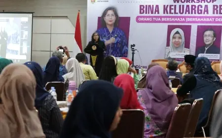 Pj Wali Kota Kediri Buka Workshop Bina Keluarga Remaja