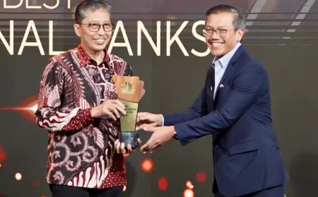 Bank Jatim Sabet Penghargaan ECG Road to CNBC Award 2024