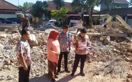 Pj Bupati Tinjau Pembangunan Mall Pelayanan Publik Bondowoso