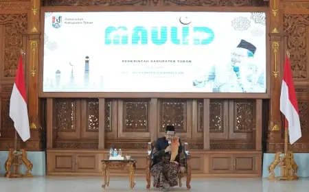 Pemkab Tuban Rayakan Maulid Nabi Muhammad SAW 1446 H di Pendapa Krida Manunggal