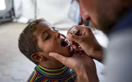 Israel dan Hamas Setujui Jeda Kemanusiaan untuk Putaran Kedua Vaksinasi Polio di Jalur Gaza