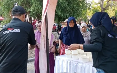 Event Jatimphoria HUT ke-79 Jawa Timur, LSM MAKI Ikut Meriahkan Dengan Seribu Porsi Bakso