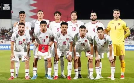 Timnas Indonesia Langsung Gelar Latihan Perdana di Qingdao Jelang Pertandingan Melawan China