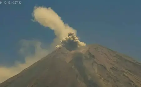 Gunung Semeru Erupsi Lagi, Masyarakat Dihimbau Waspada