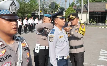 Operasi Zebra Semeru di Nganjuk 2024, Kapolres Targetkan 6 Sasaran