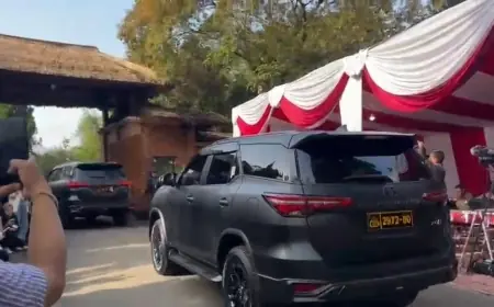 Calon Menteri Kabinet Prabowo-Gibran Hadiri Pembekalan di Hambalang