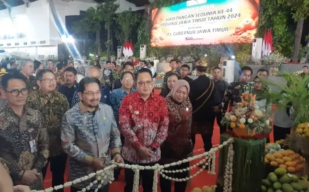 Hari Pangan Sedunia 2024: Jawa Timur Mantapkan Posisi sebagai Lumbung Pangan Nasional