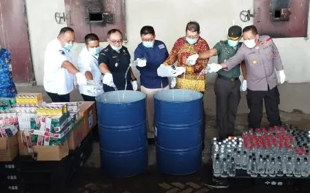 Gandeng Pemkab Malang, Bea Cukai Musnahkan Barang Hasil Penindakan