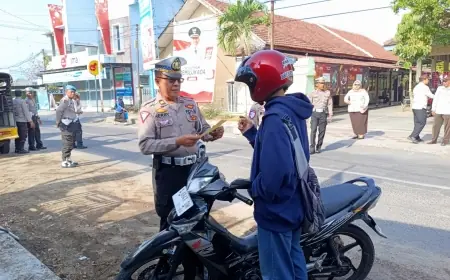Operasi Zebra Semeru di Nganjuk Dimulai, Ini Lokasi Rawan yang Jadi Incaran Tilang