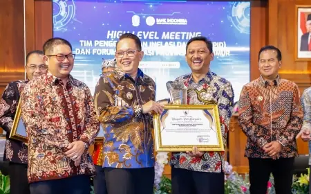 Mampu Kendalikan Inflasi, Pemkab Jember Raih Penghargaan dari Pemprov Jatim