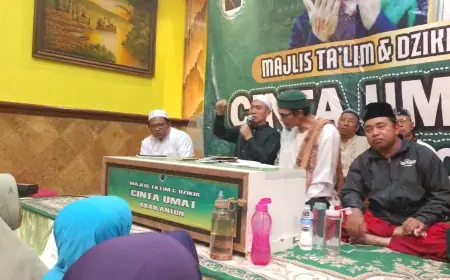 Ribuan Jemaah Majelis Cinta Umat, Doakan Abah Anton Jadi Wali Kota Malang