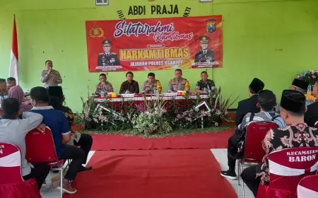 Kapolres Nganjuk Ingatkan ASN dan Forpincam Baron Jaga Netralitas