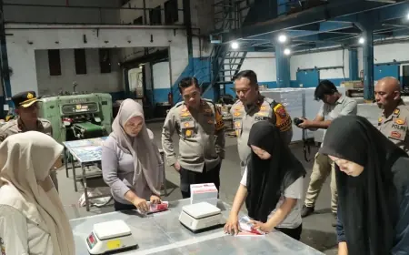 Jelang Pilkada, Polres Nganjuk Intensif Amankan Produksi Surat Suara