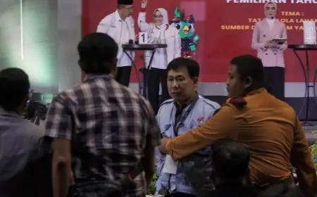 Paslon Langgar Tata Tertib, Debat Perdana Pilkada Bojonegoro Berakhir Ricuh