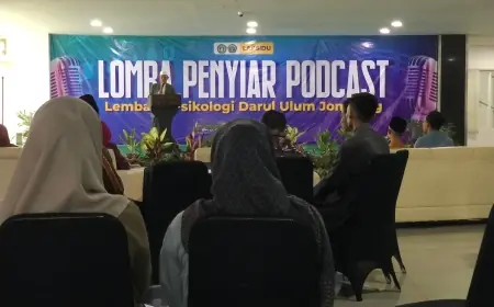 Peduli Kesehatan Mental, Lapsidu Jombang Gelar Lomba Penyiar Podcast Tingkat SMA Sederajat