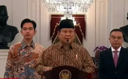 Prabowo Umumkan 56 Wakil Menteri, Beberapa Kementerian Dipegang Tiga Wakil Menteri