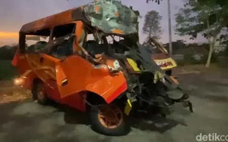 Kecelakaan Tragis Isuzu Elf di Tol Pasuruan-Probolinggo, Lima Penumpang Tewas