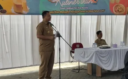 Gelar Bimtek Pengolahan Ikan, Pjs Bupati Kediri : Saya Harap Warga Memiliki Keterampilan Baru