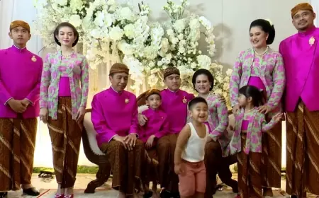 Kental Unsur Jawa, Berikut Nama-Nama Unik Keturunan Jokowi