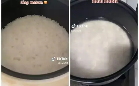 Cara Menanak Nasi dalam 10 Menit, Solusi Praktis untuk Penyuka Nasi di Indonesia