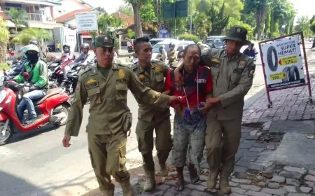 Tiga Elemen Gabungan di Jember Berkolaborasi Razia PMKS 
