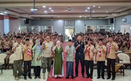 Gelar Sosialisasi Gempur Rokok Ilegal, Pemkot Probolinggo Gandeng Pramuka